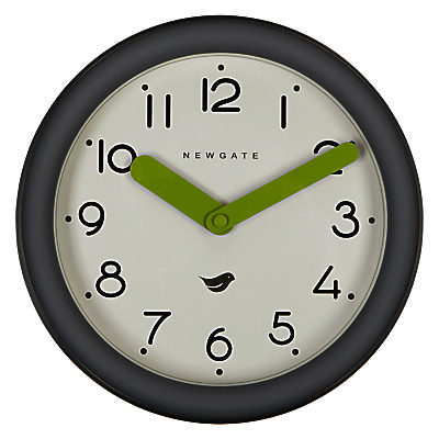 Newgate Pantry Wall Clock, Dia.22.5cm Grey